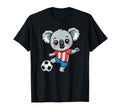 Koala Bear Playing Soccer Koala Bear Soccer T-Shirt - Trendy Graphic Unisex - T-Shirt, Sweatshirt, Hoodie