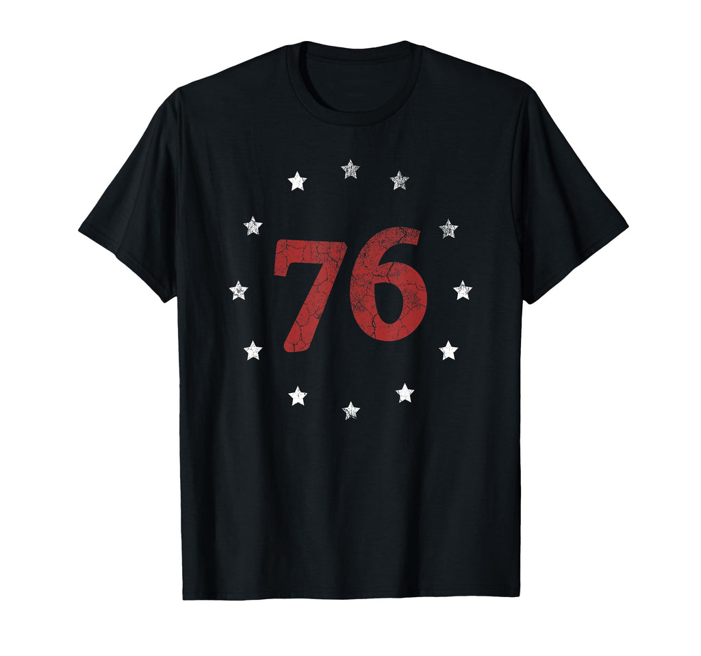 Independence Day Spirit 76 4Th July T-Shirt - Unique Graphic for Adults - T-Shirt, Sweatshirt, Hoodie