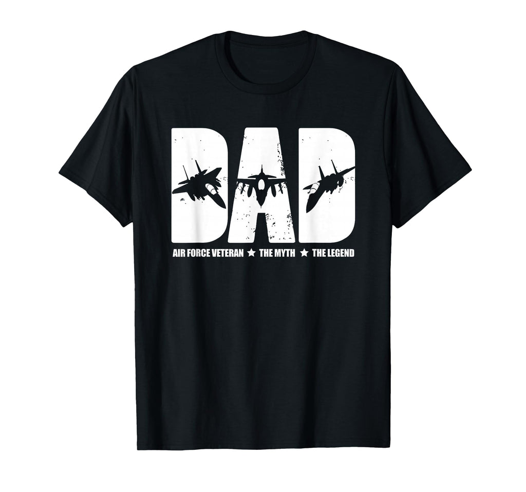 Air Force Vet Dad Proud Military T-Shirt - Novelty Apparel Men Women - T-Shirt, Sweatshirt, Hoodie