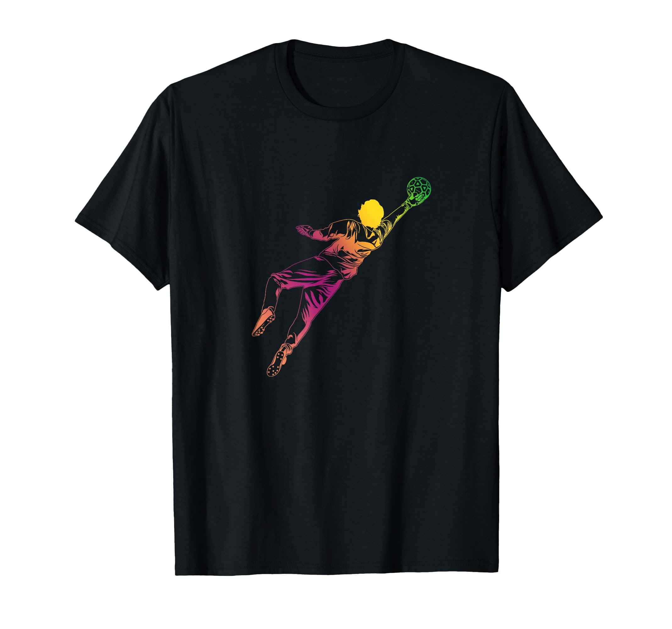 Soccer Goalkeeper Sketch Soccer T-Shirt - Minimalist Print Men Women - T-Shirt, Sweatshirt, Hoodie