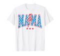 Mama Dada Mini 4Th July American T-Shirt - Minimalist Print Men Women - T-Shirt, Sweatshirt, Hoodie