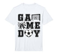 Soccer Coquette Bow Gameday Cheer T-Shirt - Custom Art Print for Adults - T-Shirt, Sweatshirt, Hoodie