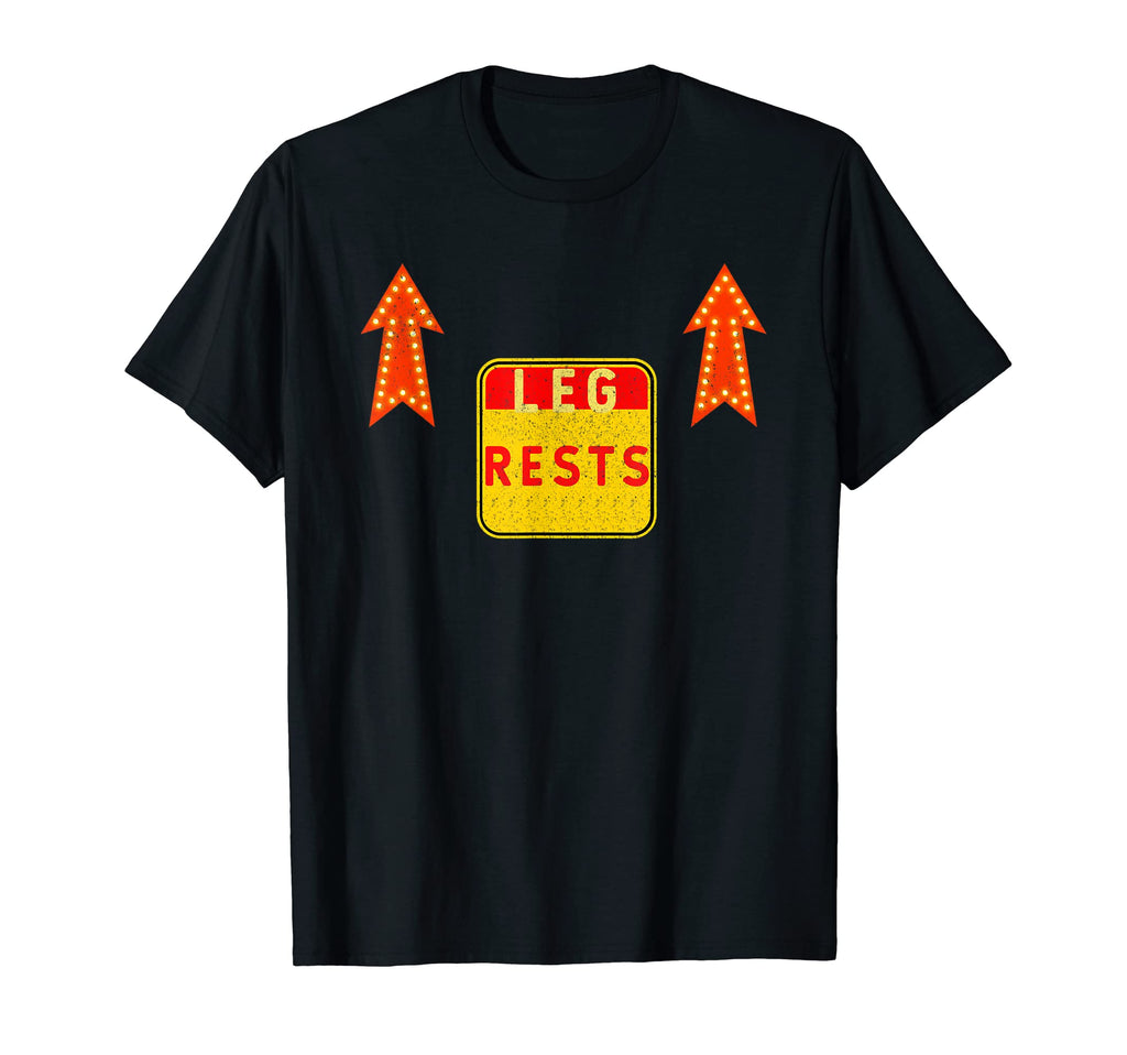 Funny Leg Rests Parenting Dad Joke T-Shirt - Custom Art Print for Adults - T-Shirt, Sweatshirt, Hoodie