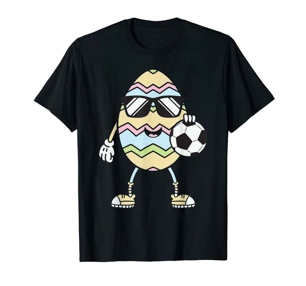 Easter Egg Sport Soccer Funny Easter T-Shirt - Unique Graphic Men Women - T-Shirt, Sweatshirt, Hoodie