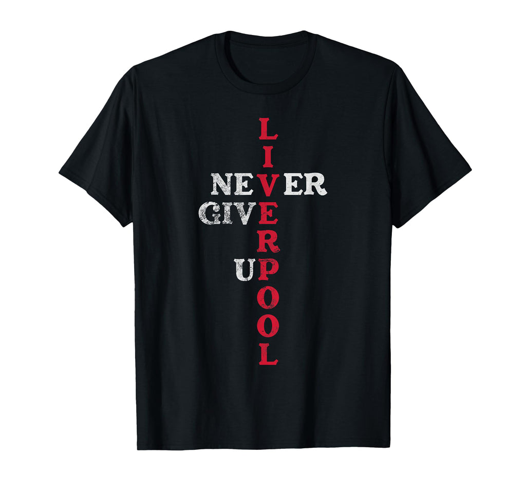 Liverpool England Uk Soccer Football T-Shirt - Graphic Print for Adults - T-Shirt, Sweatshirt, Hoodie