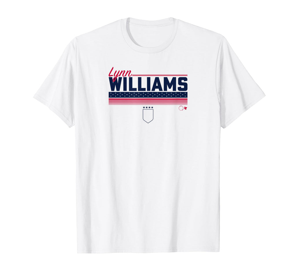 Lynn Williams Stripe Uswntpa Usa Soccer T-Shirt - Graphic Print Unisex - T-Shirt, Sweatshirt, Hoodie