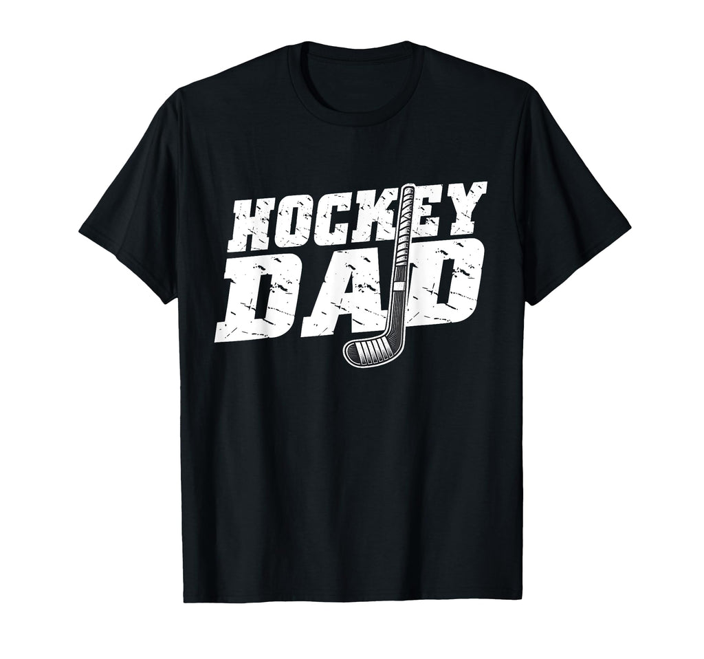 Hockey Dad Fathers Day Papa Funny T-Shirt - Novelty Apparel for Adults - T-Shirt, Sweatshirt, Hoodie