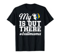 My Heart Is Out There Ball Mama T-Shirt - Fun Novelty Design for Adults - T-Shirt, Sweatshirt, Hoodie