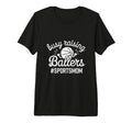 Busy Raising Ballers Funny Sports Mom Tri T-Shirt - Unique Graphic Unisex - T-Shirt, Sweatshirt, Hoodie