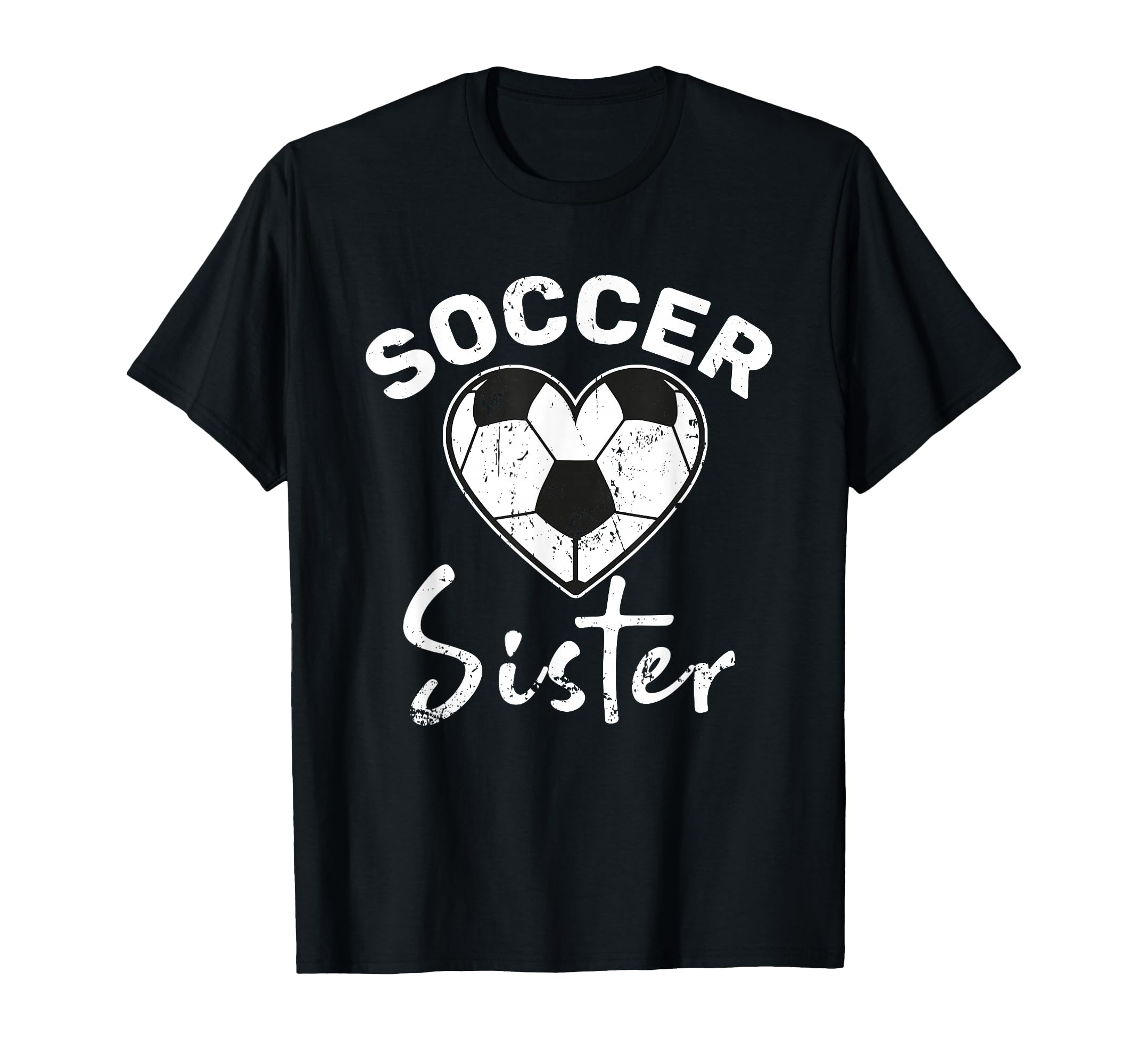 Soccer Sister T-Shirt - Custom Art Print for Adults - T-Shirt, Sweatshirt, Hoodie