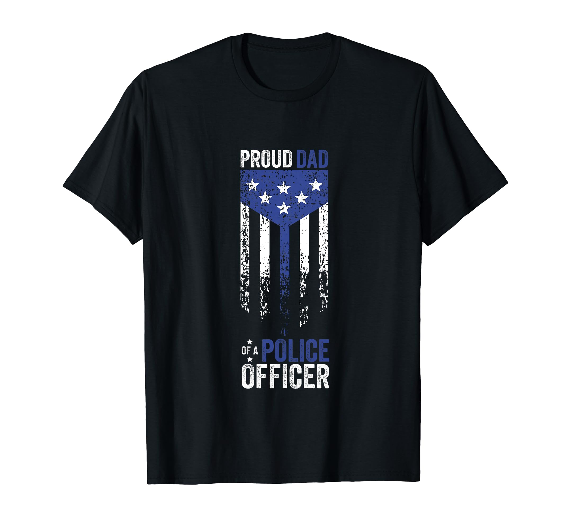 Proud Dad Police Officer Son T-Shirt - Casual Everyday Wear for Adults - T-Shirt, Sweatshirt, Hoodie