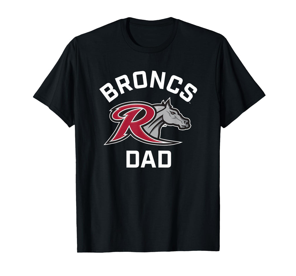 Rider University Broncs Arched Dad T-Shirt - Novelty Apparel for Adults - T-Shirt, Sweatshirt, Hoodie