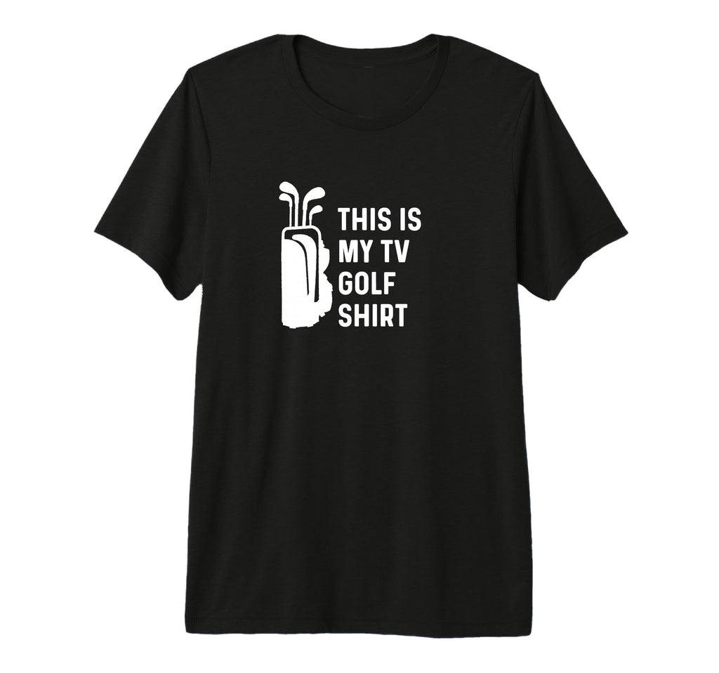 This Is My Tv Golf Funny Golf Dad T-Shirt - Aesthetic Graphic for Adults - T-Shirt, Sweatshirt, Hoodie
