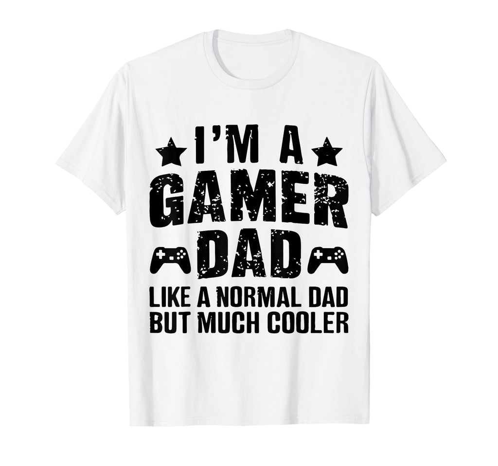 Gaming Lover Daddy Funny Gamer Dad T-Shirt - Custom Art Print Unisex - T-Shirt, Sweatshirt, Hoodie