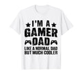 Gaming Lover Daddy Funny Gamer Dad T-Shirt - Custom Art Print Unisex - T-Shirt, Sweatshirt, Hoodie
