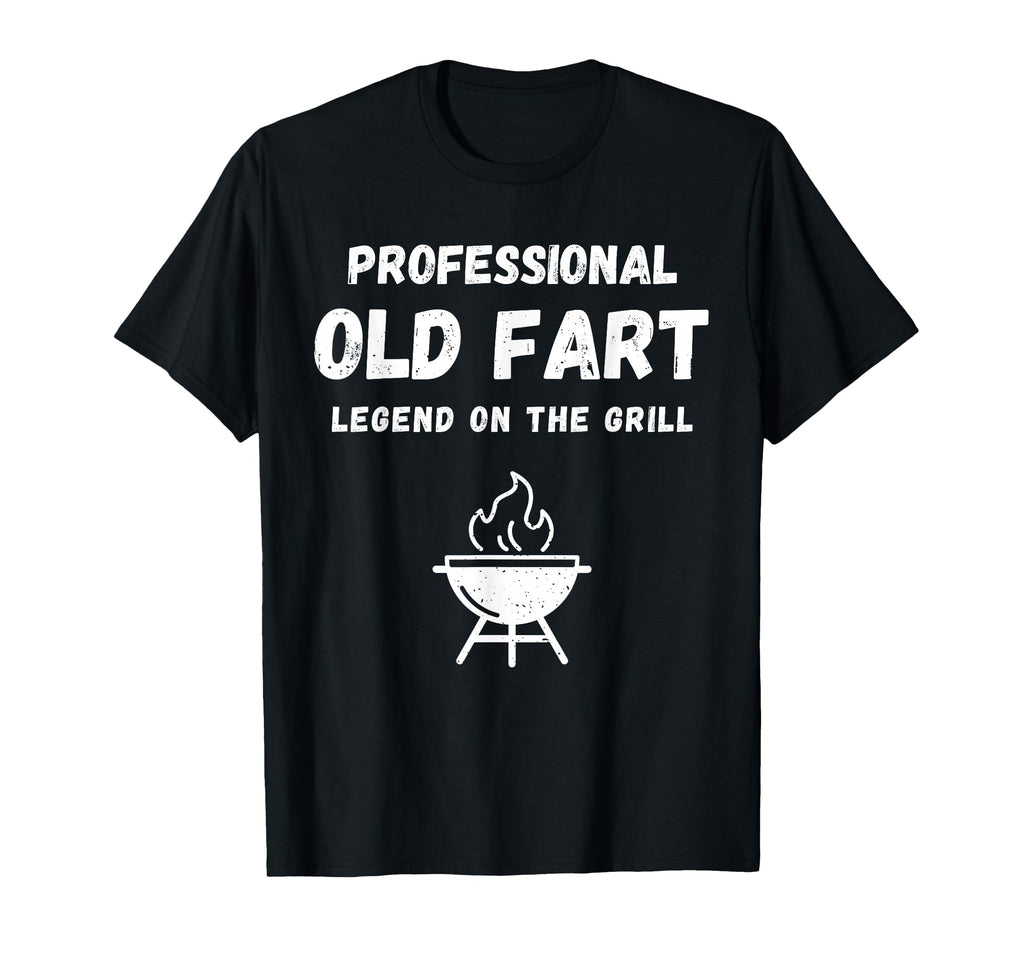 Legend Grill Grandpa Dad Birthday T-Shirt - Unique Graphic Unisex - T-Shirt, Sweatshirt, Hoodie