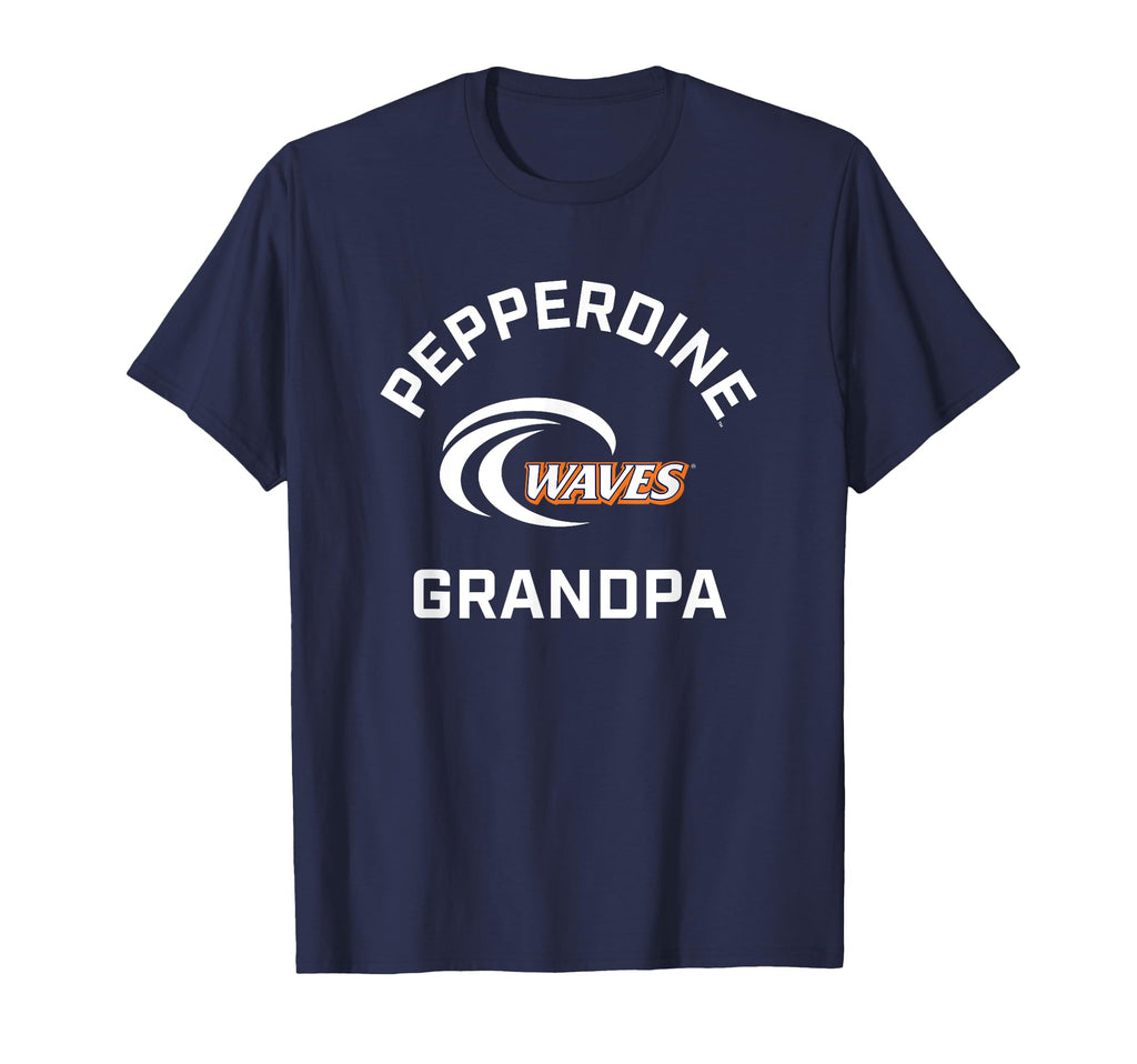 Pepperdine University Waves Arched T-Shirt - Minimalist Print Men Women - T-Shirt, Sweatshirt, Hoodie