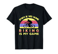 Biker Dad Gift Biking Is My Game Sports T-Shirt - Custom Art Print Unisex - T-Shirt, Sweatshirt, Hoodie