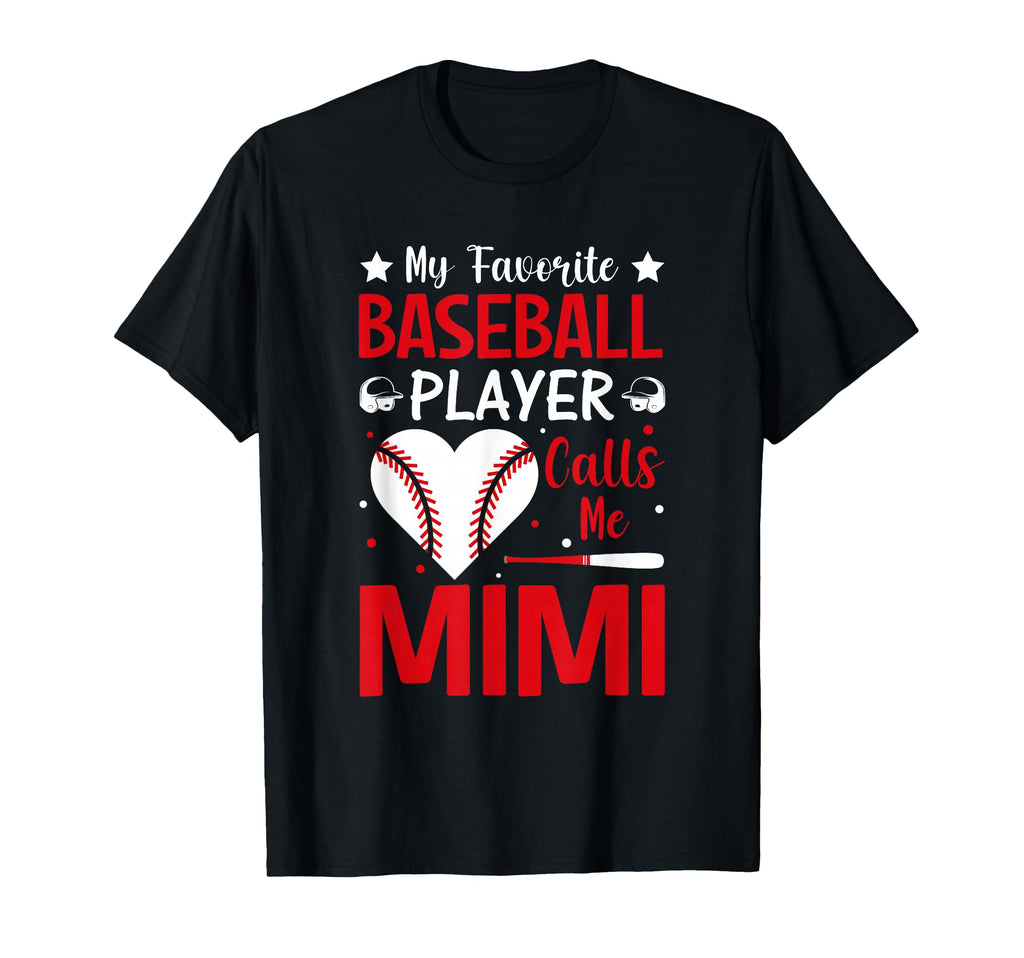 My Favourite Baseball Player Calls Me T-Shirt - Custom Art Print Unisex - T-Shirt, Sweatshirt, Hoodie
