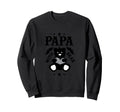Papa Bear Mustache Teddy Dad Father Gift Hoodie - Novelty Apparel Unisex - T-Shirt, Sweatshirt, Hoodie