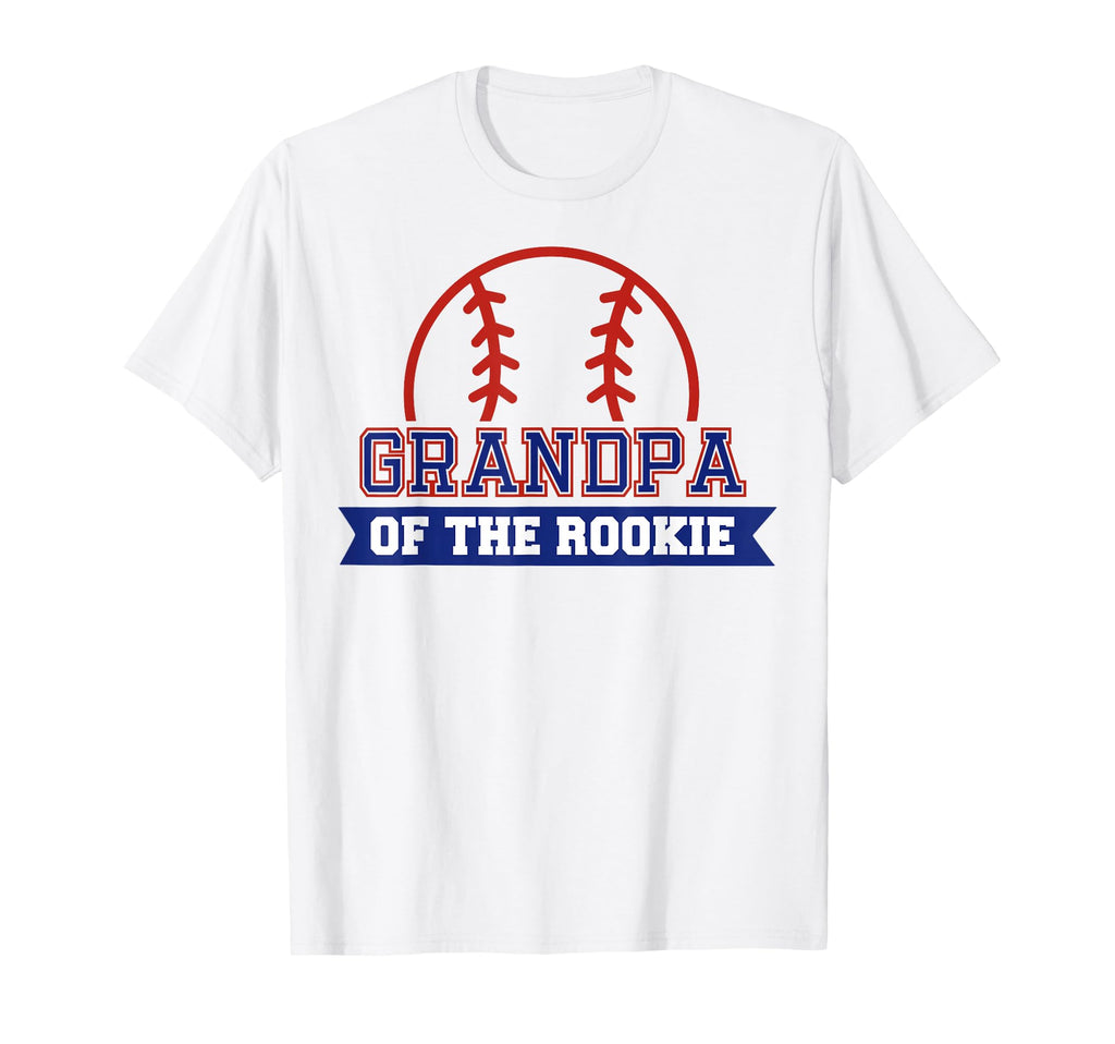 Grandpa Rookie 1St Birthday Baseball T-Shirt - Minimalist Print for Adults - T-Shirt, Sweatshirt, Hoodie