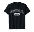 Softball Mom Funny Athletic Lettering T-Shirt - Unique Graphic for Adults - T-Shirt, Sweatshirt, Hoodie