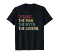 Cyclist Myth Legend Dad Cycling T-Shirt - Streetwear Style for Adults - T-Shirt, Sweatshirt, Hoodie