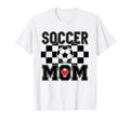Groovy Soccer Mom Mother Soccer Mom T-Shirt - Minimalist Print Unisex - T-Shirt, Sweatshirt, Hoodie