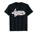 Logan Personalized Baseball Fan T-Shirt - Streetwear Style for Adults - T-Shirt, Sweatshirt, Hoodie