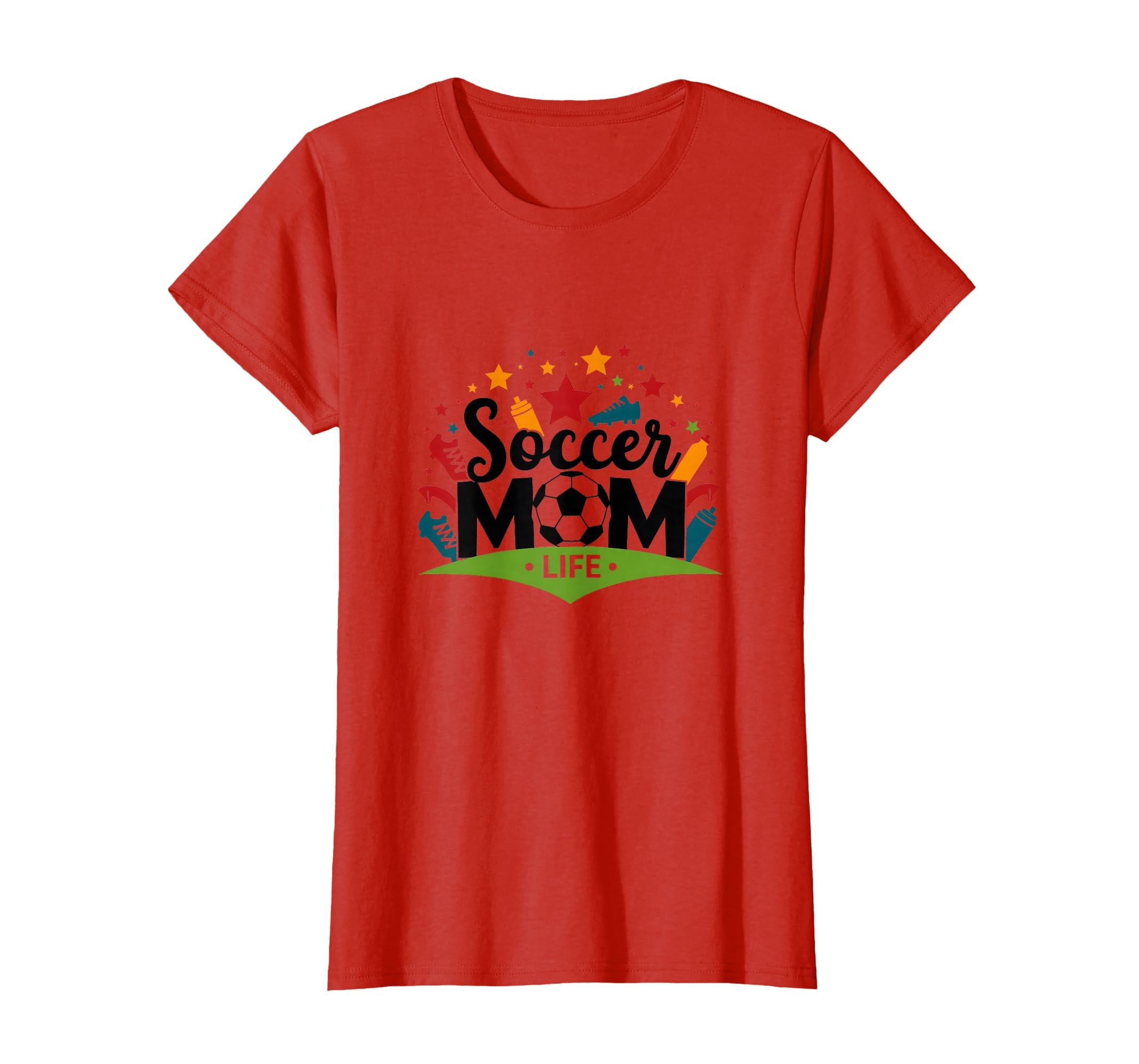 Soccer Mom Life Womens Sports Parent T-Shirt - Novelty Apparel Unisex - T-Shirt, Sweatshirt, Hoodie