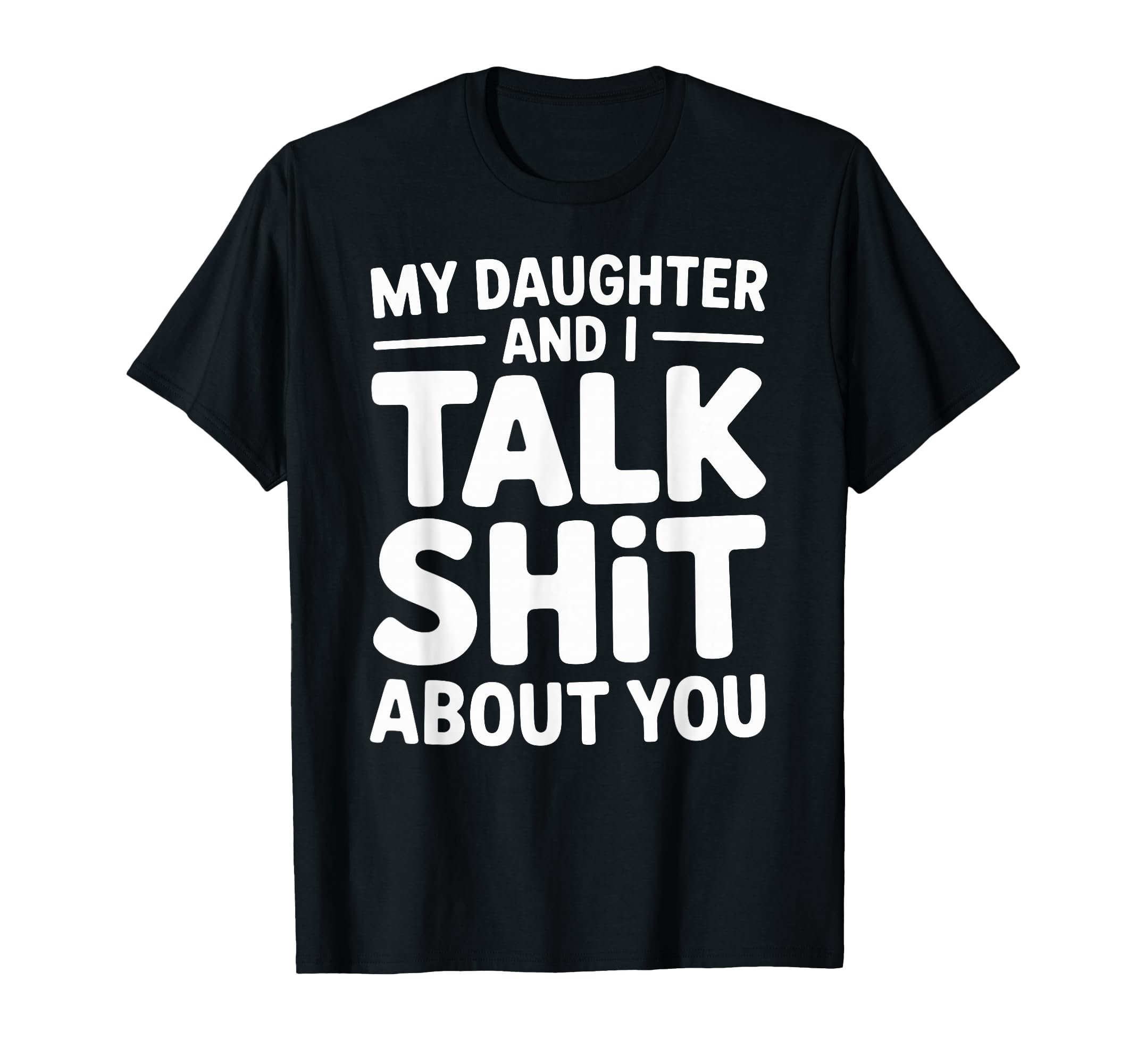 Funny Dad Mom Daughter Matching Family T-Shirt - Minimalist Print Men Women - T-Shirt, Sweatshirt, Hoodie