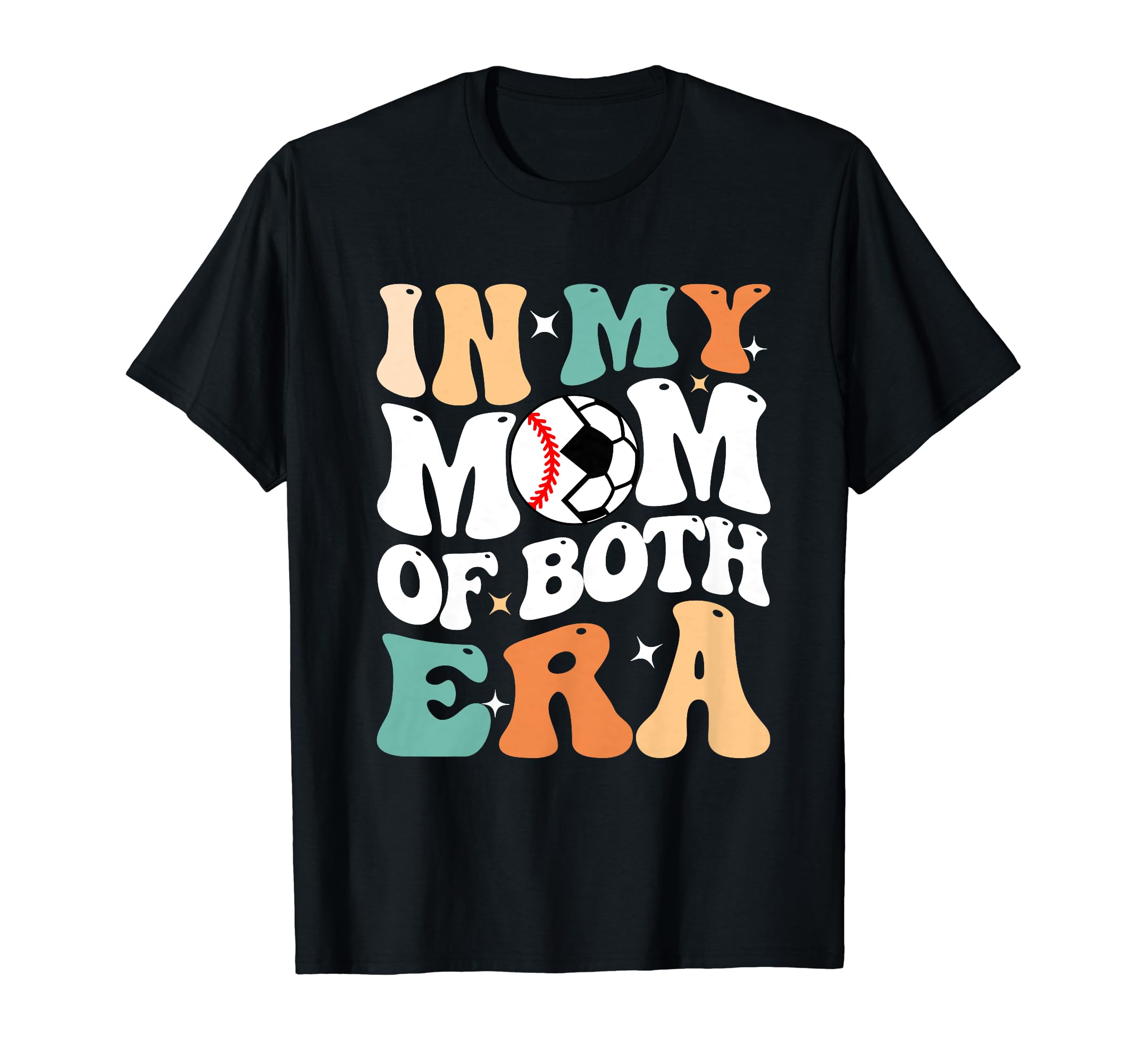 My Mom Both Era Funny Soccer Baseball T-Shirt - Custom Art Print Men Women - T-Shirt, Sweatshirt, Hoodie