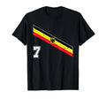 German Soccer Number 7 Deutschland T-Shirt - Trendy Graphic Men Women - T-Shirt, Sweatshirt, Hoodie