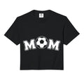 Soccer Mom Gift Comfort Colors Crop Hoodie - Trendy Graphic Men Women - T-Shirt, Sweatshirt, Hoodie