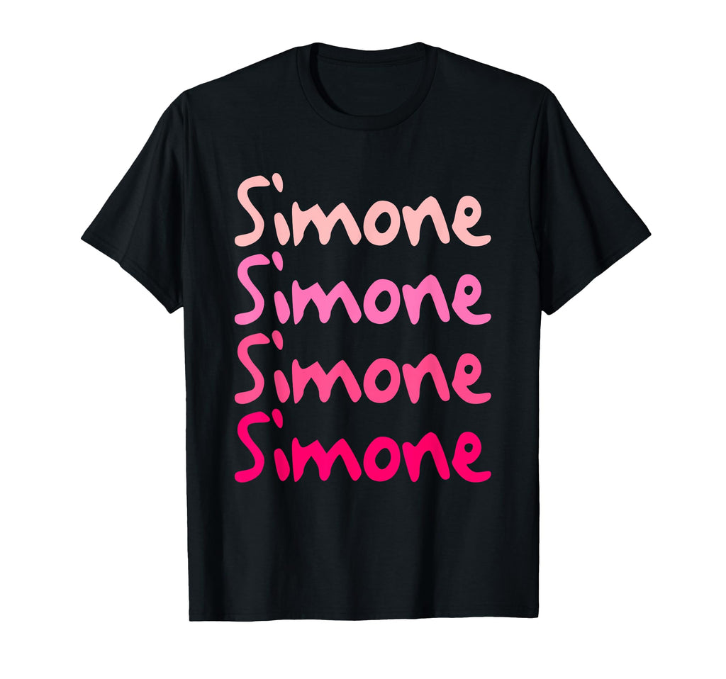 Simone First Name D Birth Day T-Shirt - Aesthetic Graphic Men Women - T-Shirt, Sweatshirt, Hoodie