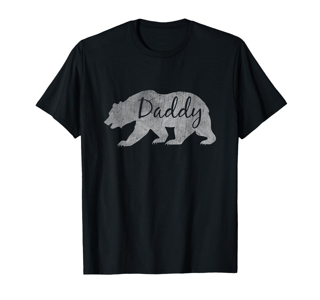 Daddy Bear Grandfather Dad Gift T-Shirt - Fun Novelty Design Men Women - T-Shirt, Sweatshirt, Hoodie