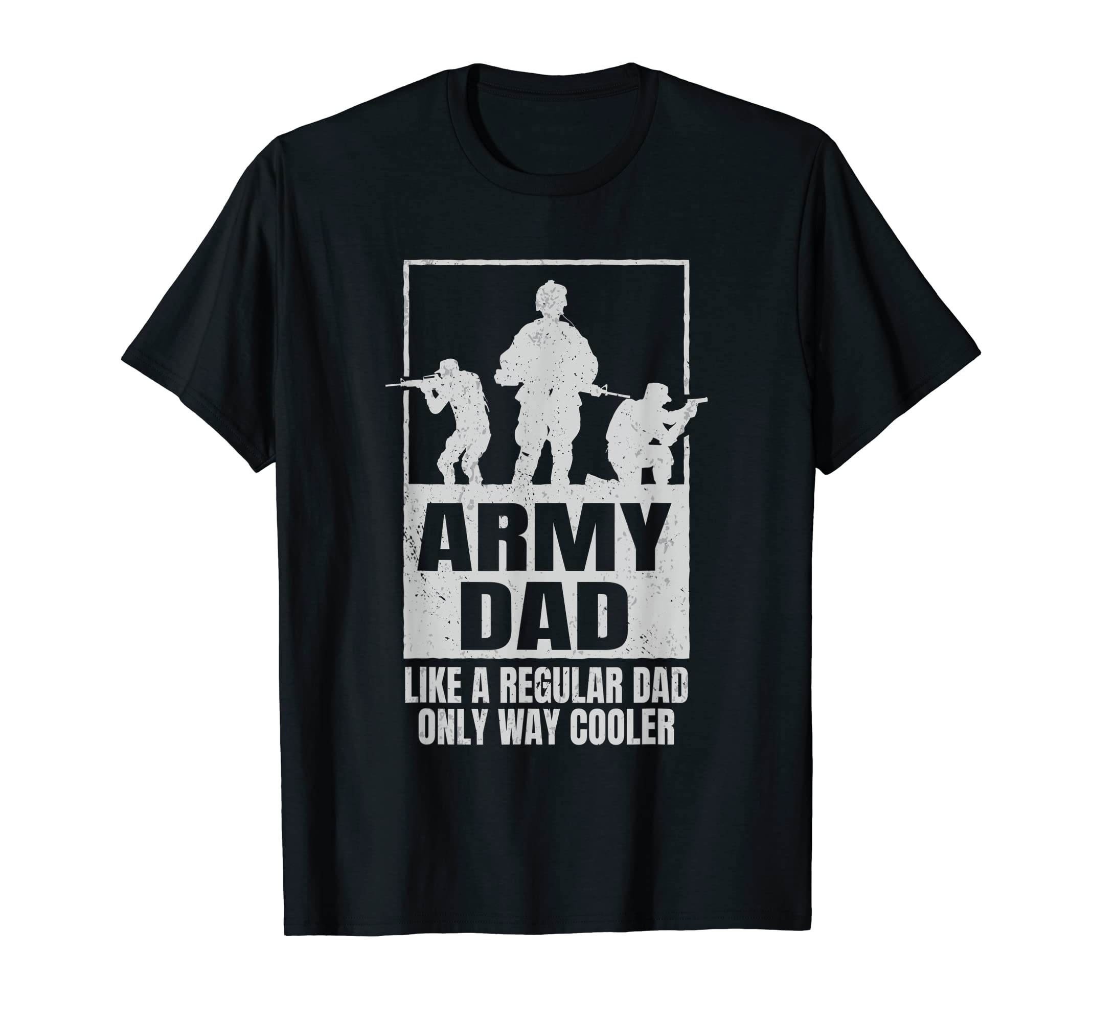 Mens Army Dad Like Regular Dad Veteran T-Shirt - Graphic Print for Adults - T-Shirt, Sweatshirt, Hoodie