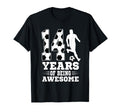 14 Years Being Awesome Birthday Soccer T-Shirt - Novelty Apparel Unisex - T-Shirt, Sweatshirt, Hoodie