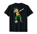 Dabbing Soccer Zimbabwe Jersey T-Shirt - Unique Graphic for Adults - T-Shirt, Sweatshirt, Hoodie