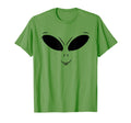 Green Alien Face Halloween Cosmic T-Shirt - Streetwear Style for Adults - T-Shirt, Sweatshirt, Hoodie