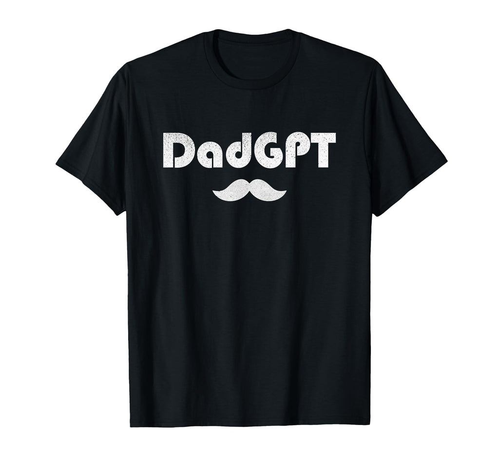 Dad Gpt Funny Bald Ai T-Shirt - Novelty Apparel Unisex - T-Shirt, Sweatshirt, Hoodie