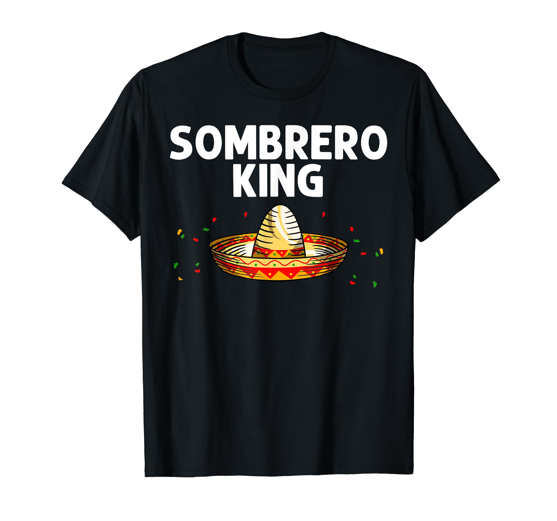 Sombrero Dad Cinco De Mayo Mexican T-Shirt - Minimalist Print for Adults - T-Shirt, Sweatshirt, Hoodie