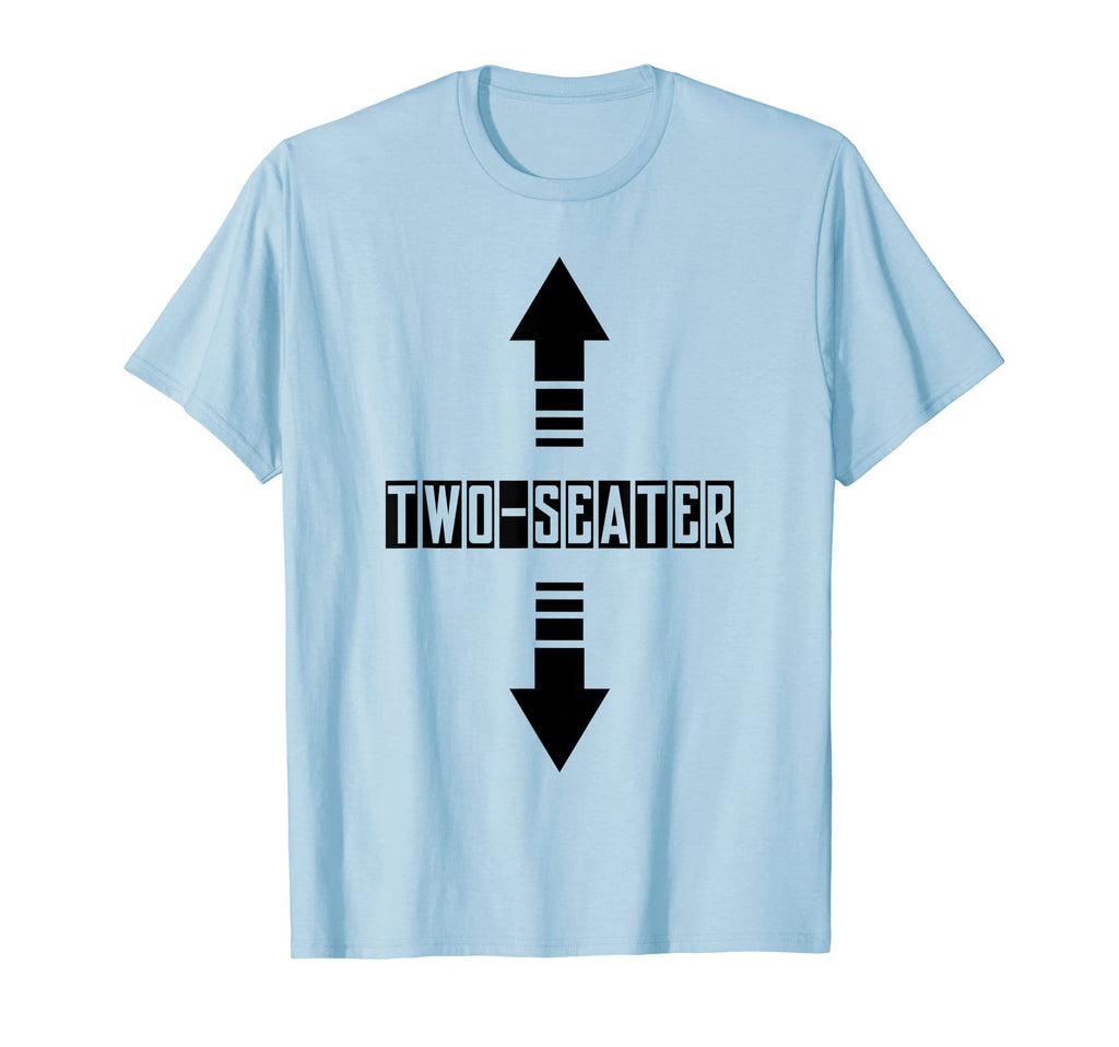 Mens Two Seater Two Seater Funny Dad T-Shirt - Graphic Print for Adults - T-Shirt, Sweatshirt, Hoodie