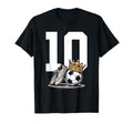 10 Soccer Birthday Gift Soccer Fan T-Shirt - Fun Novelty Design Unisex - T-Shirt, Sweatshirt, Hoodie