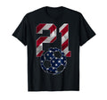 Number 21 Years Soccer 21St Birthday T-Shirt - Streetwear Style Men Women - T-Shirt, Sweatshirt, Hoodie