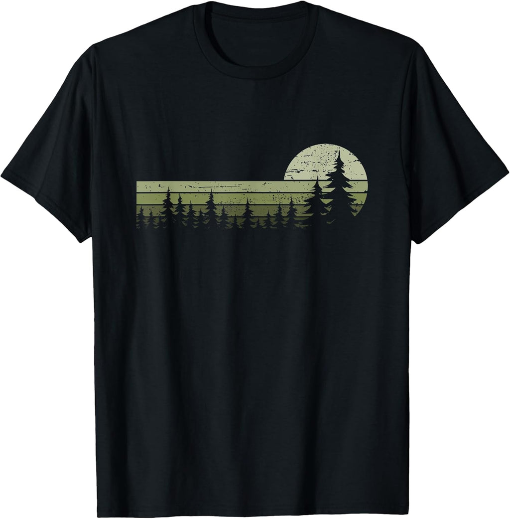 Trees Wildlife Nature Vintage Forest - Adult & Kids T-Shirts, Sweatshirts & Hoodies apparel design preview 1