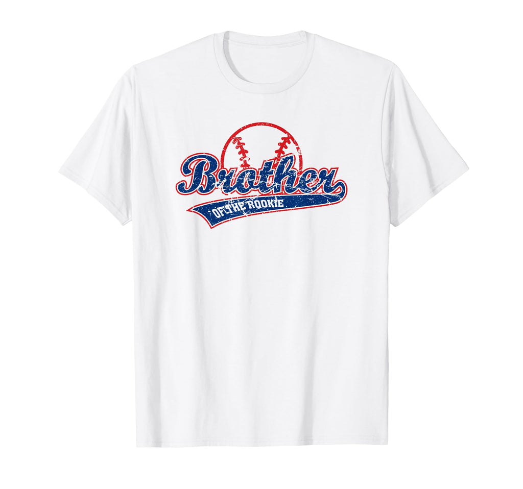 Funny Baseball Brother Rookie T-Shirt - Unique Graphic Men Women - T-Shirt, Sweatshirt, Hoodie