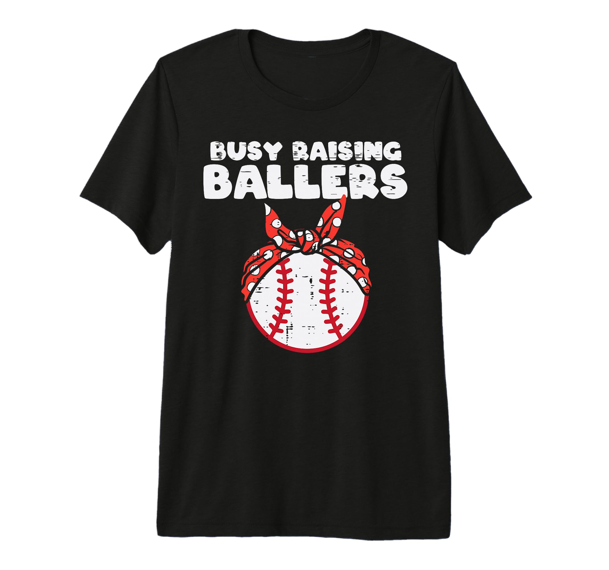 Busy Raising Ballers Baseball Funny T-Shirt - Aesthetic Graphic Men Women - T-Shirt, Sweatshirt, Hoodie