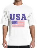 Men's Graphic Short Sleeve USA Flag Crewneck Casual - Adult & Kids T-Shirts, Sweatshirts & Hoodies apparel design preview 1