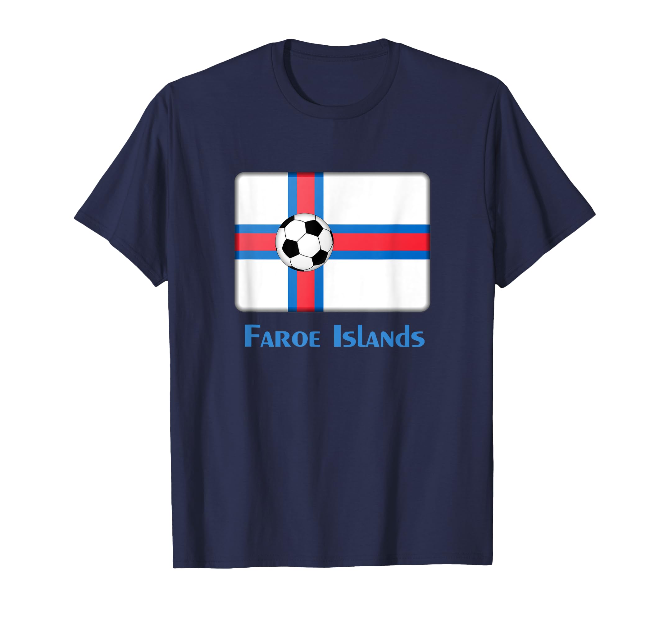 Faroe Islands Futbol Soccer T-Shirt - Graphic Print Unisex - T-Shirt, Sweatshirt, Hoodie
